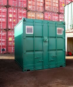 10ft Long Used Fabricated Steel Storage Containers