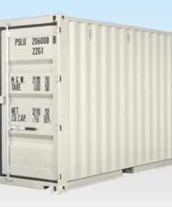 20Ft Shipping Container (One Trip) – White