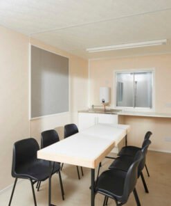 16Ft x 8Ft Steel Anti-Vandal Canteen Cabin