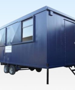 20ft x 7ft 6in Steel Mobile Anti-Vandal Office