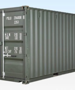 20Ft Shipping Container (One Trip) – Dark Green