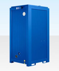5Ft x 4Ft Single Mains Toilet (Blue)